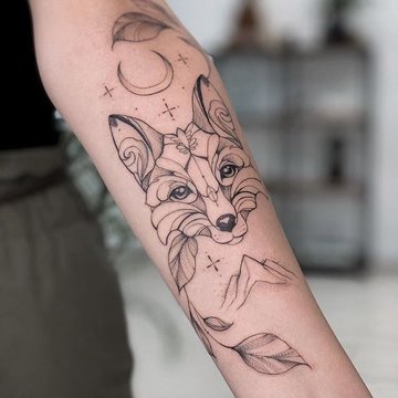 Lapės tatuiruotės