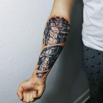 biomechanical tattoo