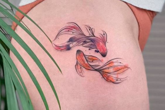 watercolor tattoos