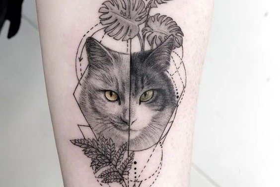 cat tattoo