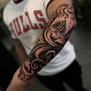 Tatuiruočių eskizai barokas