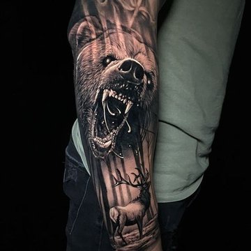 lokio tatuiruotę