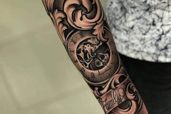 Baroque tattoos