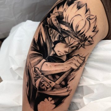 anime tatuiruotės