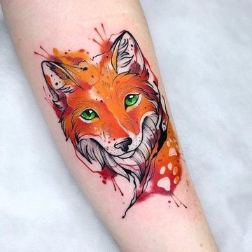 fox tattoo