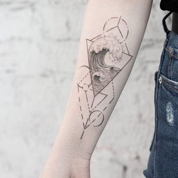 geometry tattoos