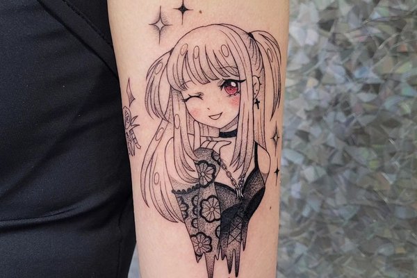 anime tatuiruotės