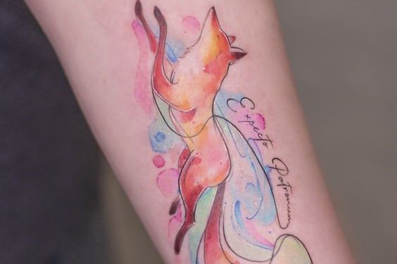 watercolor tattoos