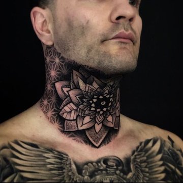 Neck Tattoo