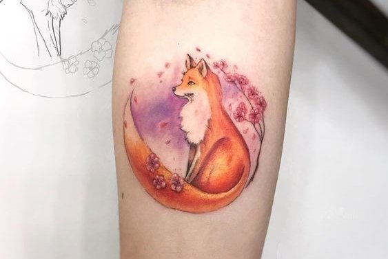 fox tattoo