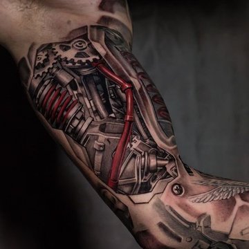 Tatuiruočių eskizai biomechanika