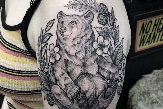 bear tattoo