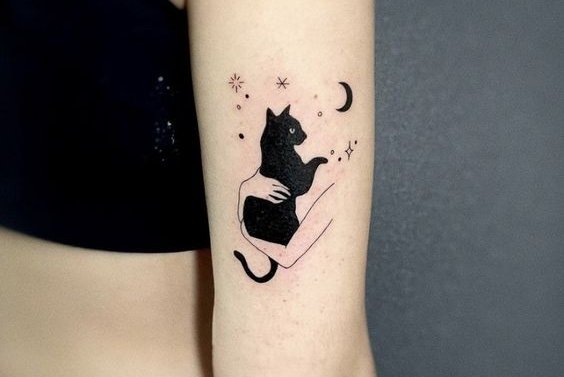 cat tattoo