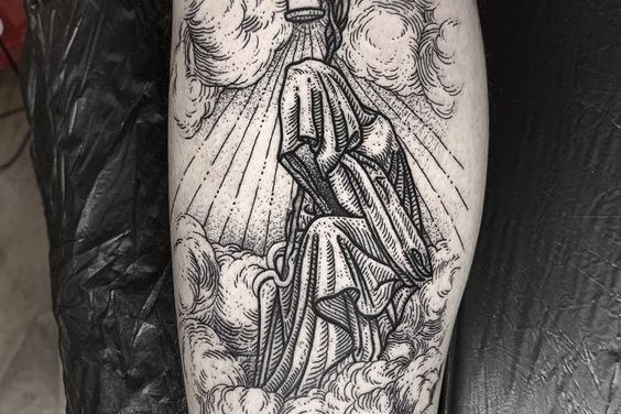 Tatuiruotė "graviūra"