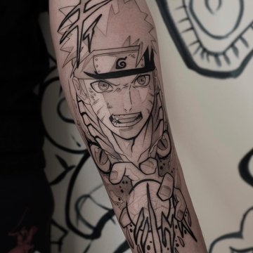 anime tattoos