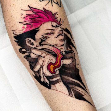 anime tatuiruotės