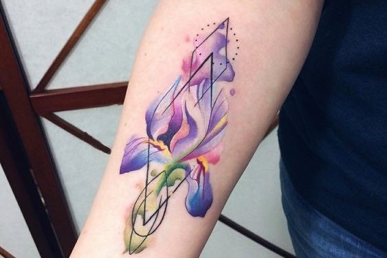 Tatuiruočių eskizai akvarelė
