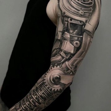 Tatuiruočių eskizai biomechanika