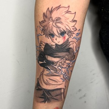 anime tatuiruotės