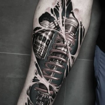 biomechanical tattoo