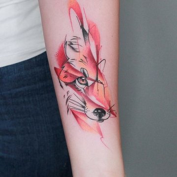fox tattoo