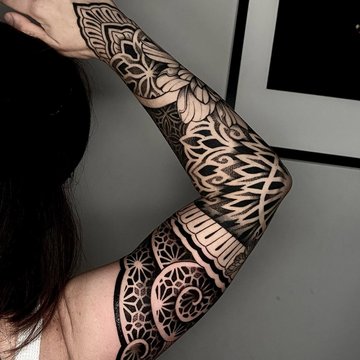 mandala tatuiruotė