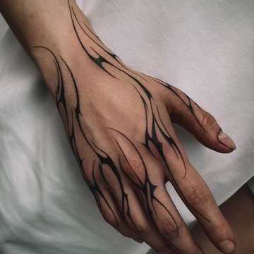 tatuiruotės ant pirštų
