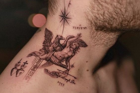 Neck Tattoo