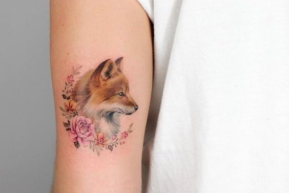 fox tattoo