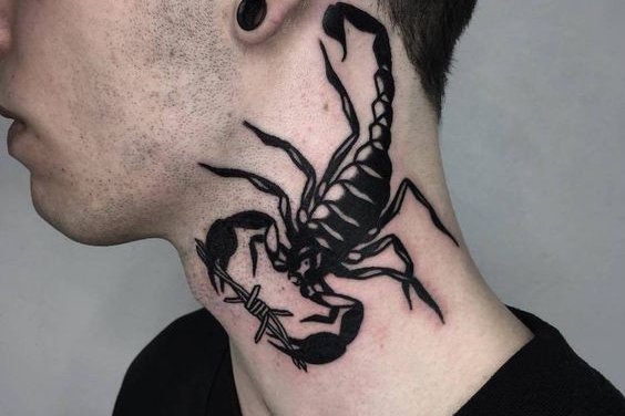 Neck Tattoo