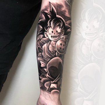 anime tattoos