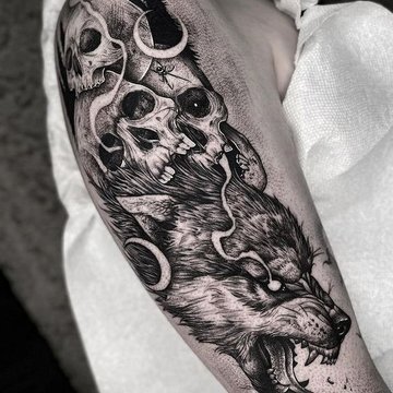 graphic tattoos