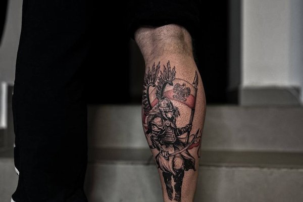 Vyriškos tatuiruotės ant kojų