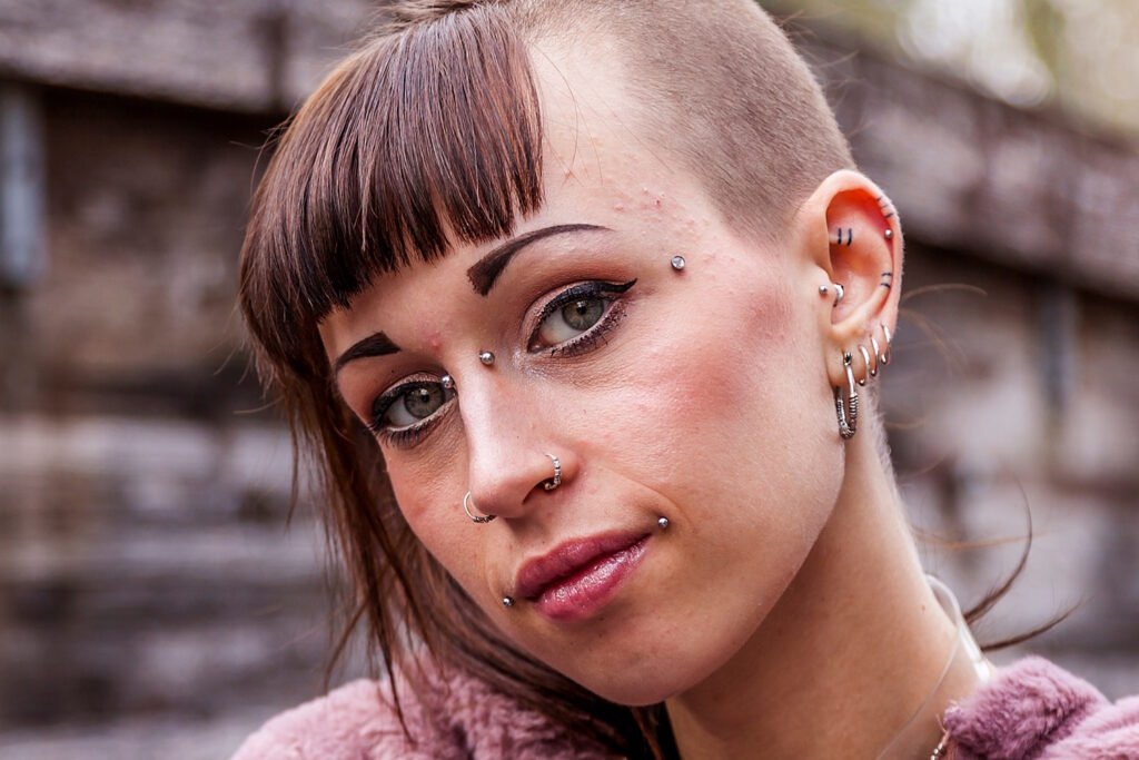 bridge piercing