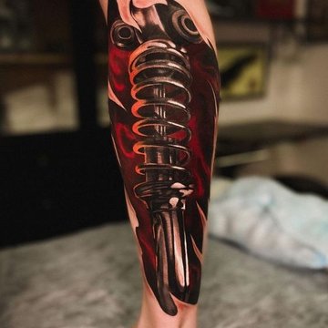 biomechanical tattoo