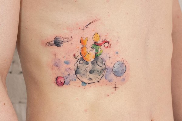 The Little Prince tattoo