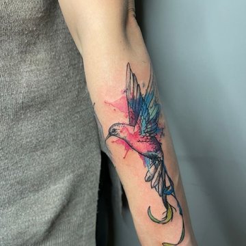 watercolor tattoos