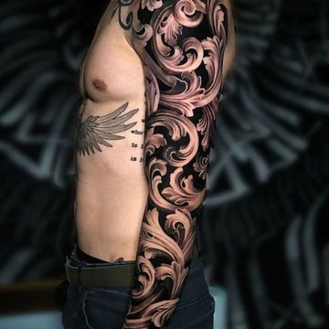 Tatuiruočių eskizai barokas
