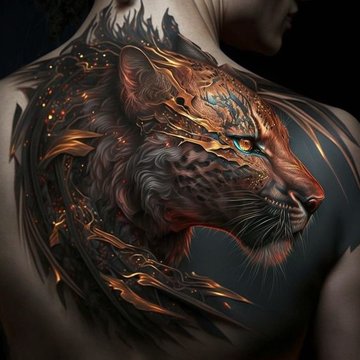 3D tatuiruotės