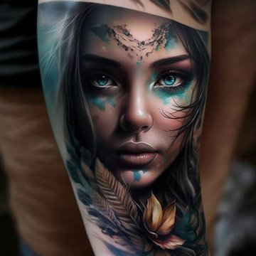 3D tatuiruotės