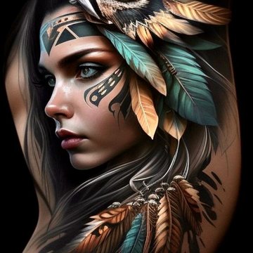 3D tatuiruotės