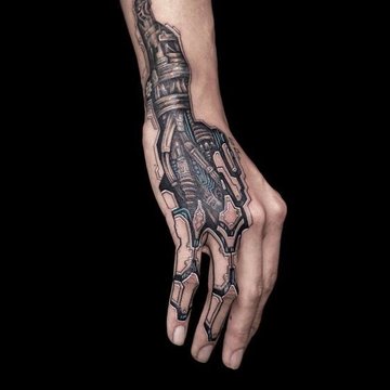 biomechanical tattoo