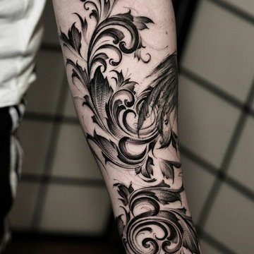 Baroque tattoos