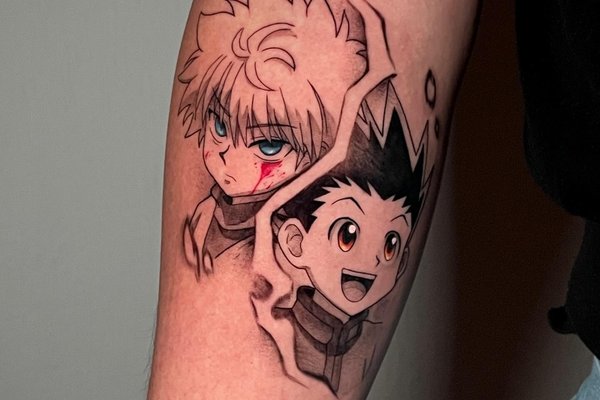 anime tattoos