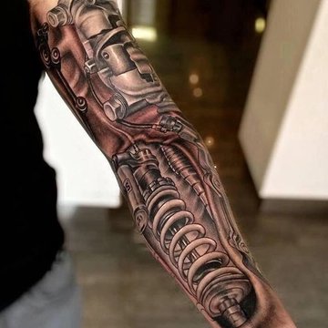 biomechanical tattoo