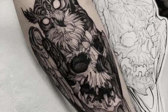 Tatuiruočių eskizai „grafika“