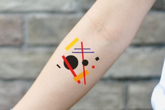 abstract tattoos