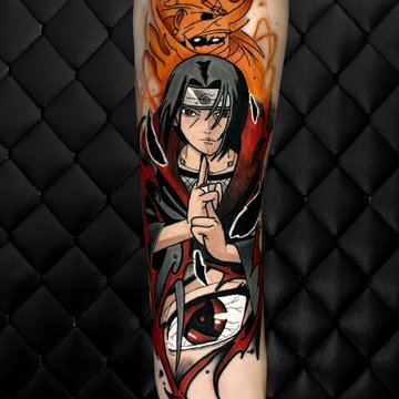 anime tattoos