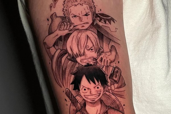 anime tattoos
