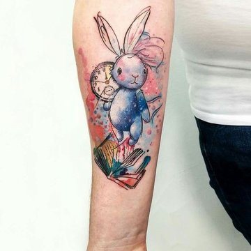 watercolor tattoos